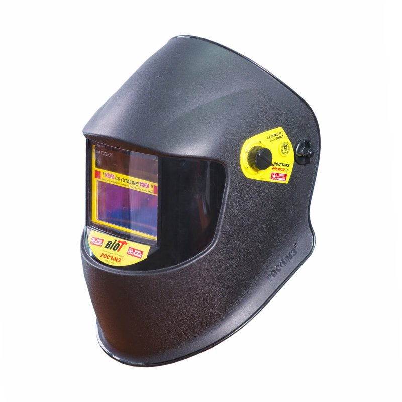 Щиток сварщика РОСОМЗ™ НН75 CRYSTALINE® ЯМАЛ BIOT®, 57545